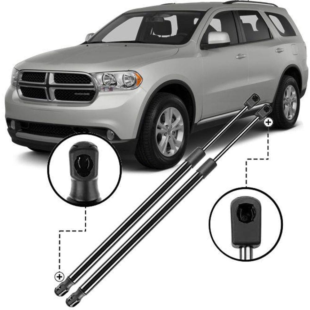 Par amortecedor tampa porta mala dodge durango 2011 à 2018