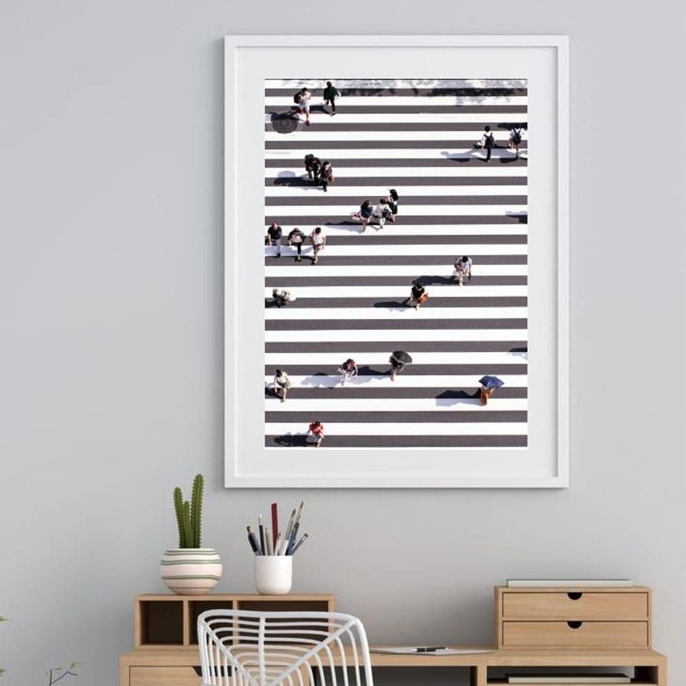 Quadro Cotidiano Da Rua- 60X48Cm