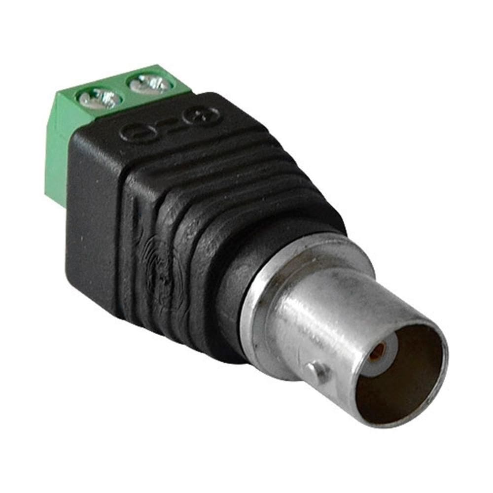 Conector bnc fêmea com borne