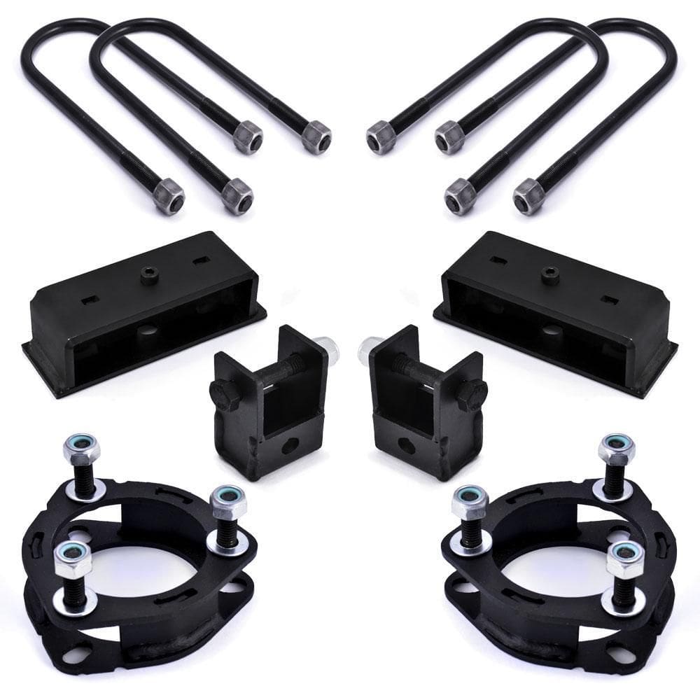 Kit lift calço suspensao dianteiro traseiro 5cm ranger 13/21