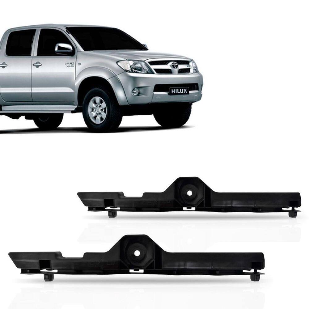 Guia suporte parachoque hilux srv 2005 a 2011 dianteiro