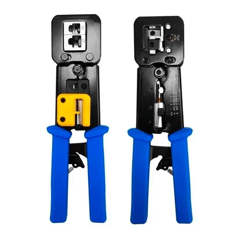 Alicate Desencapador Crimpagem Cabo Conector Rj45 Rj12 Rj11