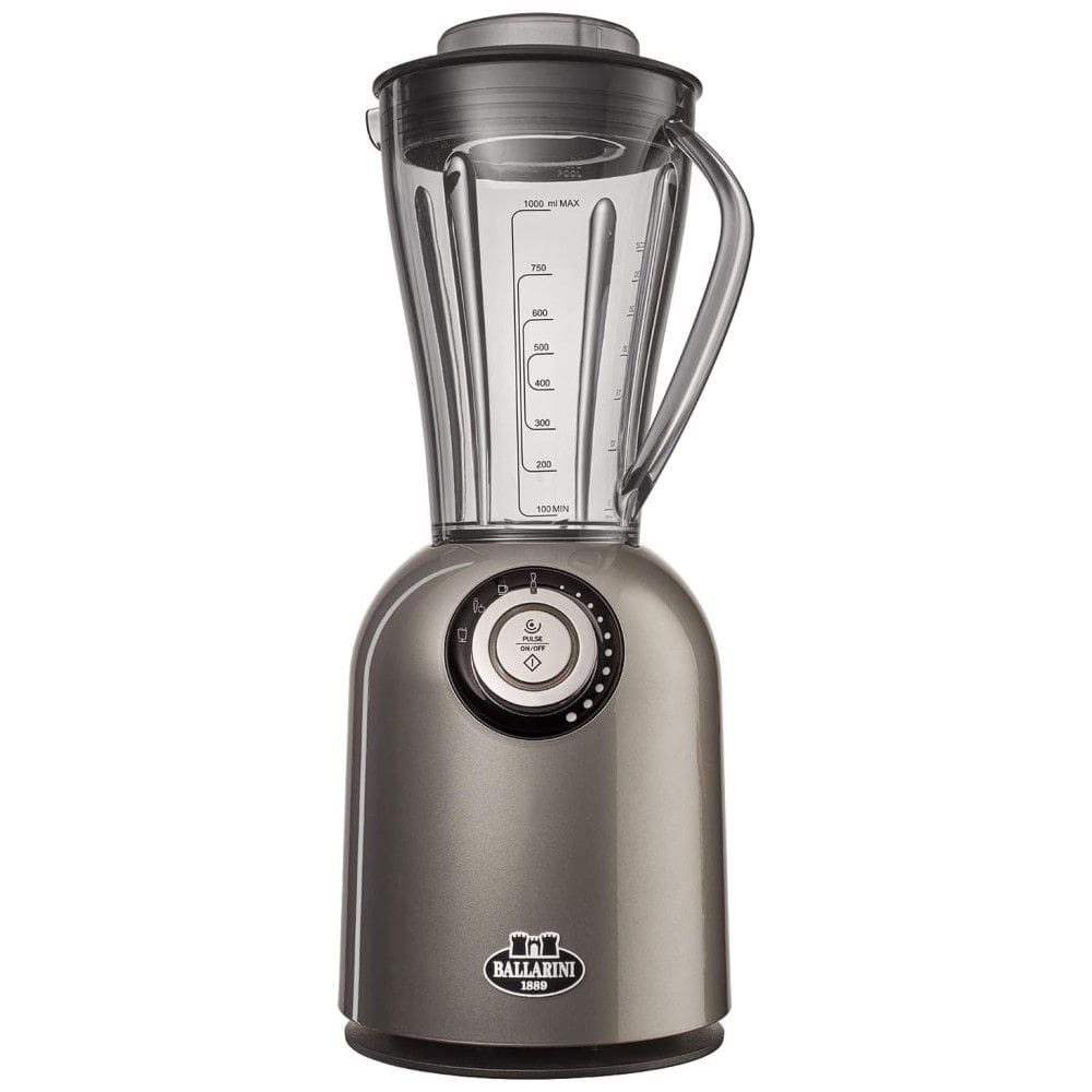 Liquidificador de Bancada Profissional 1L com 10 Velocidades, 800W, 110v, BALLARINI 36414 100, Prateado