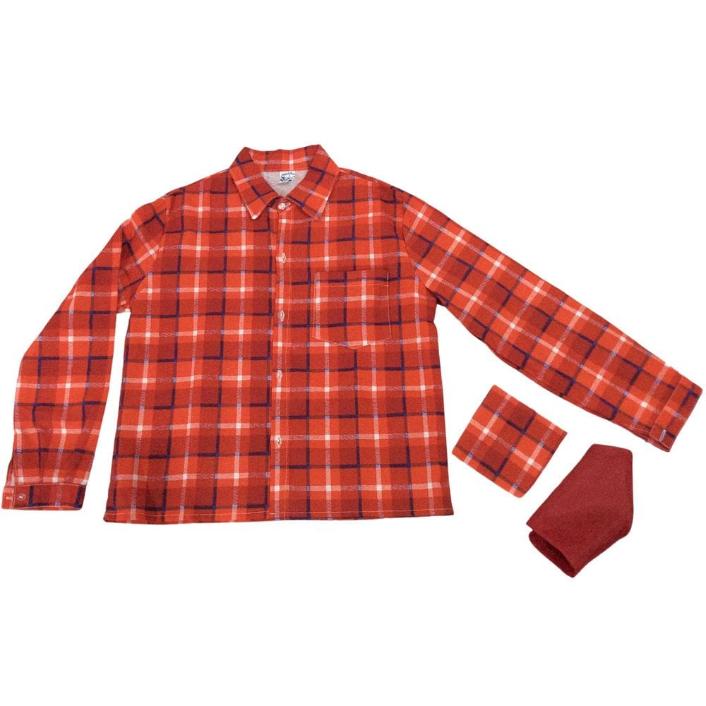 Camisa infantil festa junina caipira Gugudada xadrez
