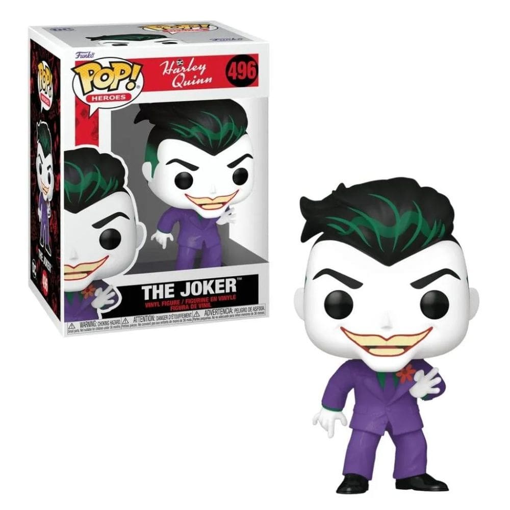 Funko Pop Heroes DC Harley Quinn The Joker 496