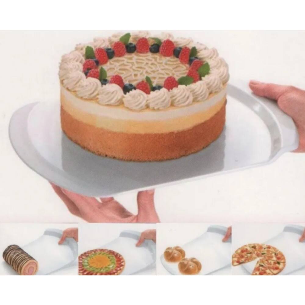 Espátula Placa Salva Bolo Cortador 31cm (pá Culinária)