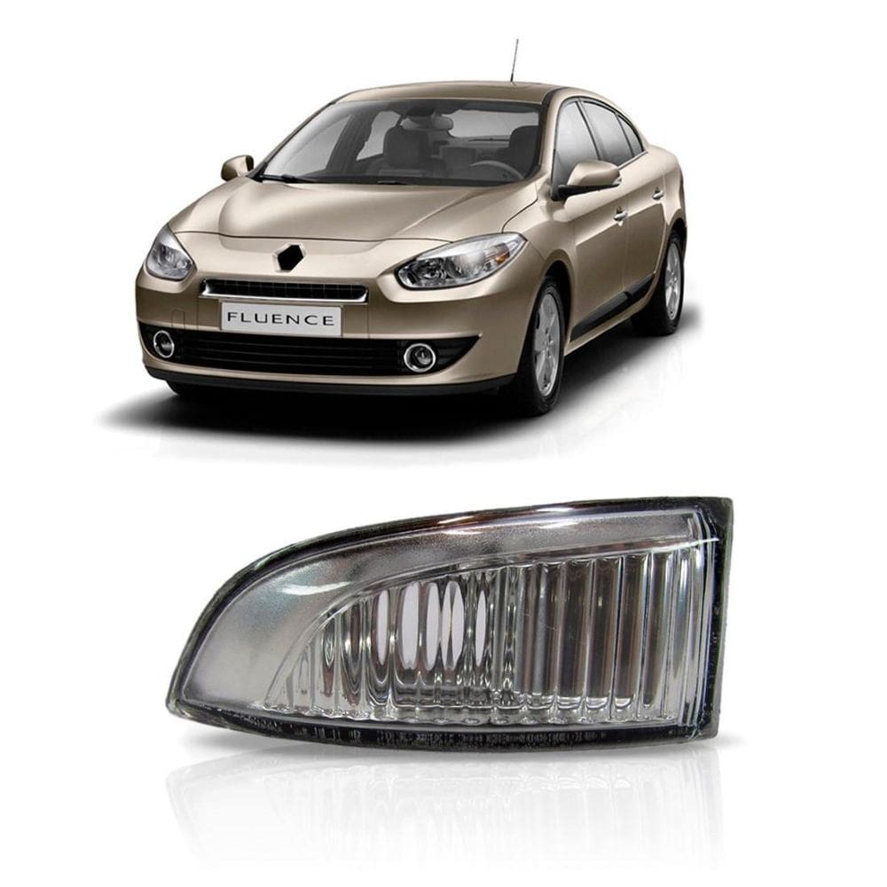 Pisca seta retrovisor fluence megane 2011 2012 2013 2014