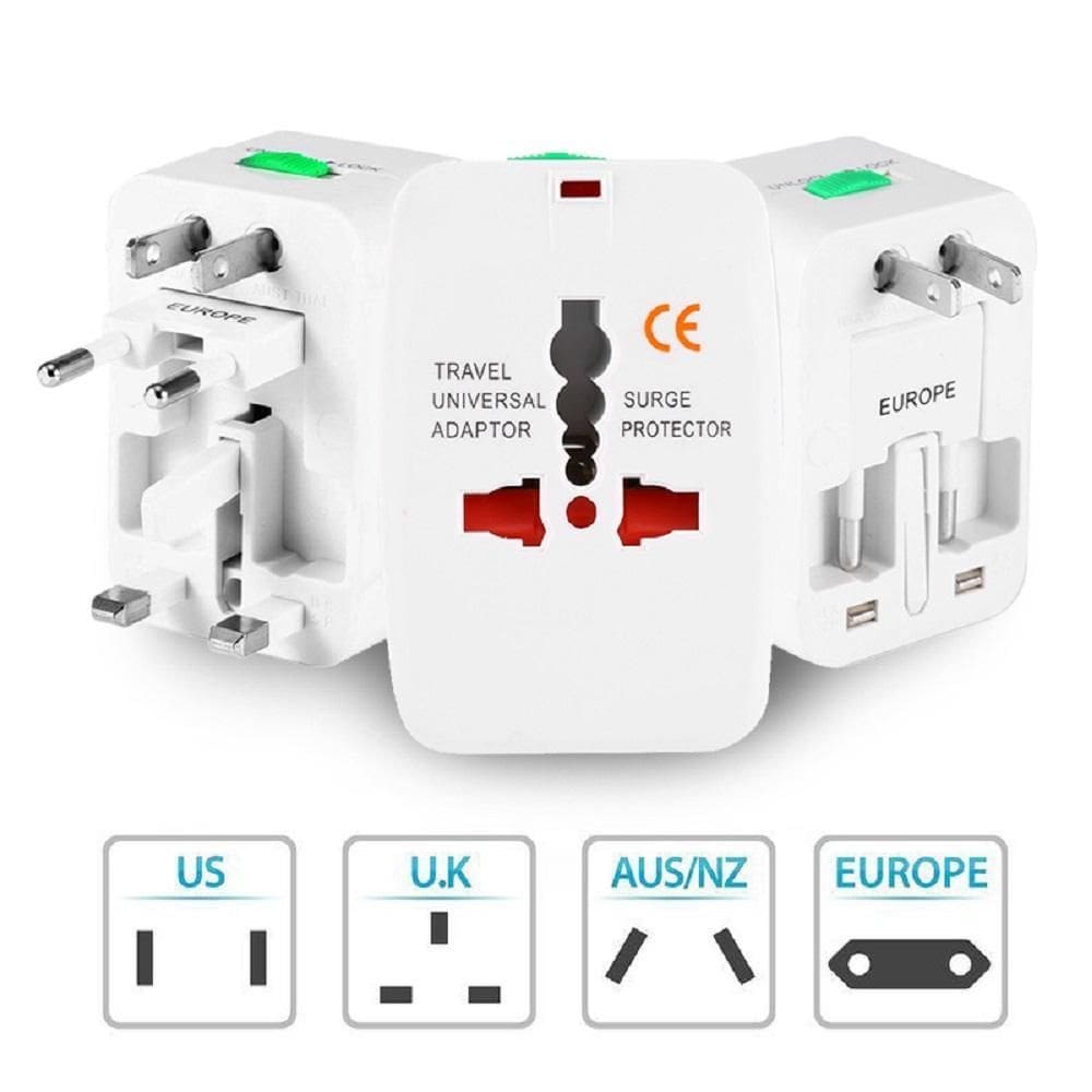 Adaptador universal viagem padrão internacional eua europa