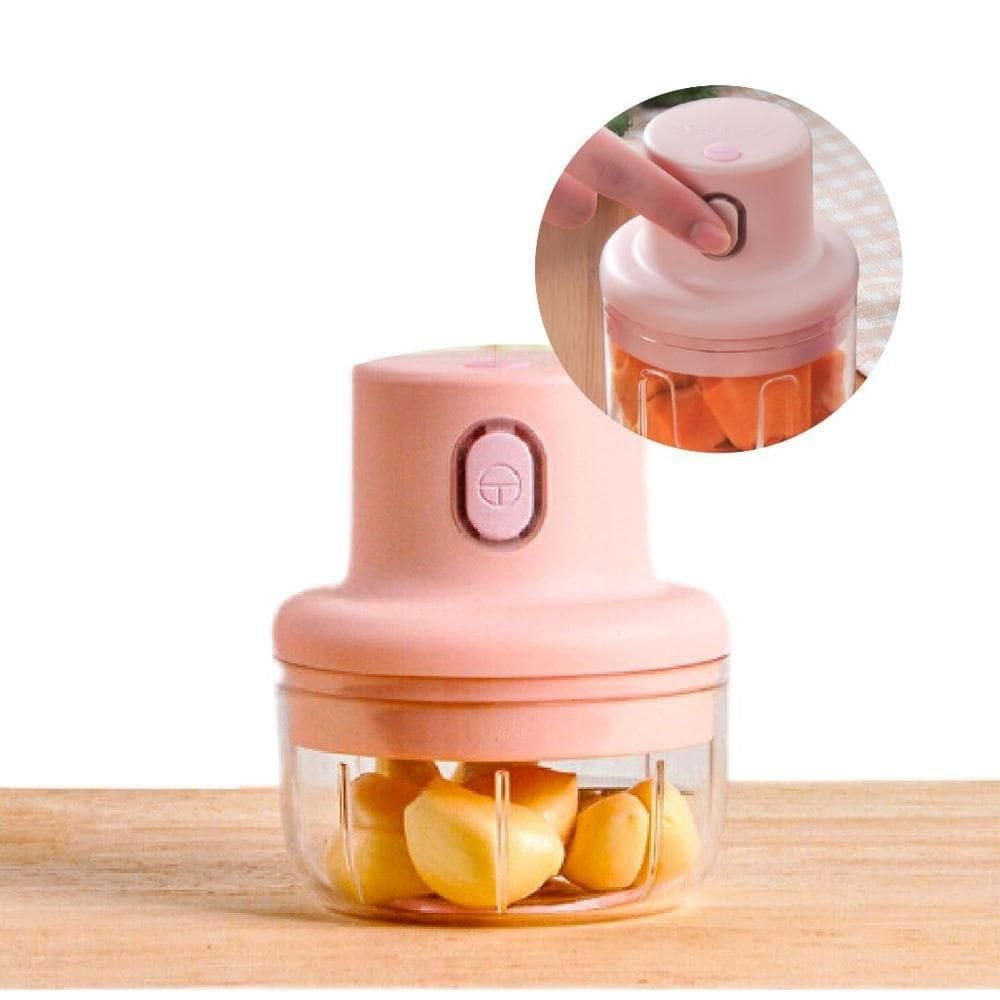 Triturador de alho elétrico doméstico vegetal elétrico usb p