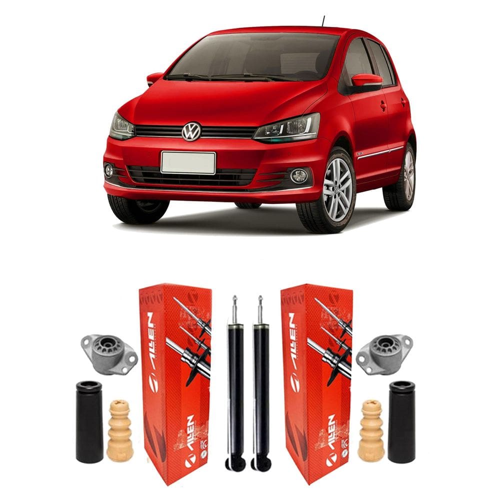 Par amortecedor traseiro coxim batente vw fox 2016 2017 2018