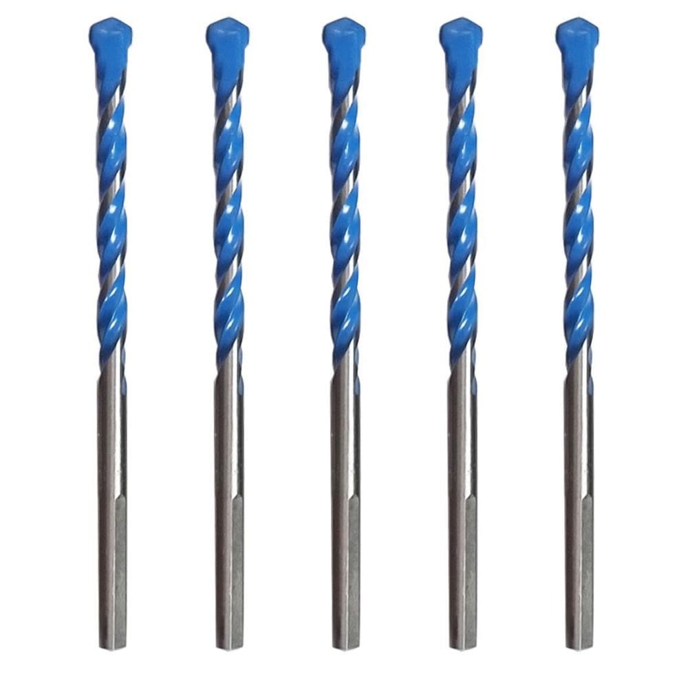 Kit 5 brocas 6,5mm multifunção multimaterial fura tudo htom