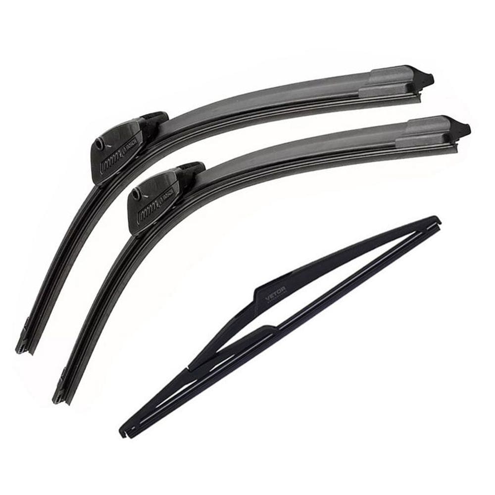 Kit palheta dianteira e traseira renault duster 2014 2015 16