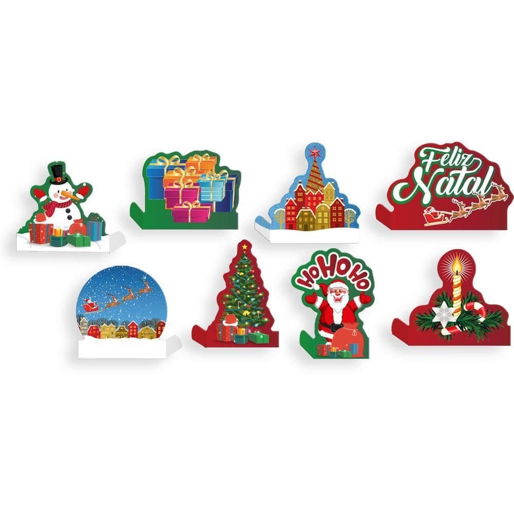 Decoração de mesa natal 12x08