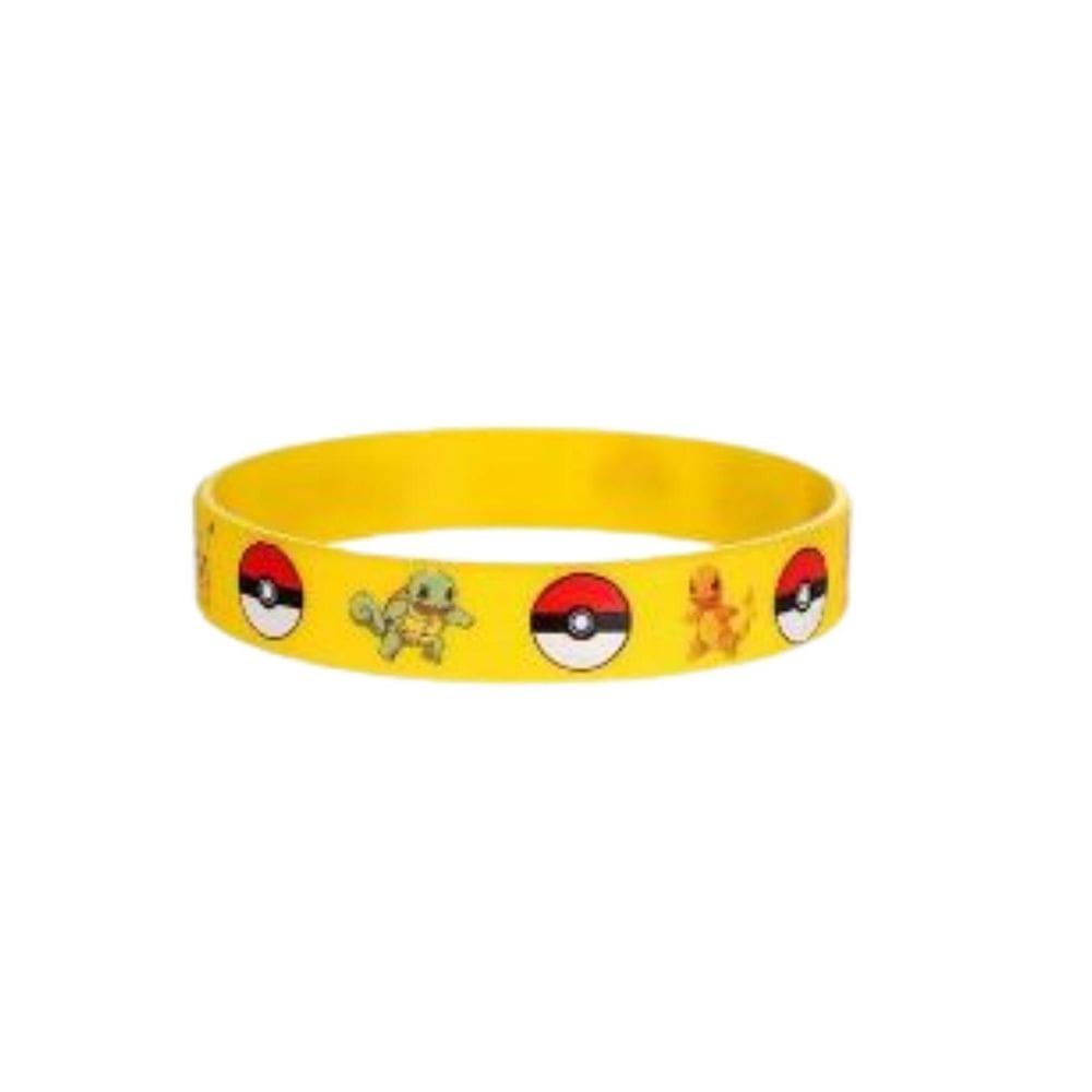 Pulseira pokemon infantil desenhos animados de crianças