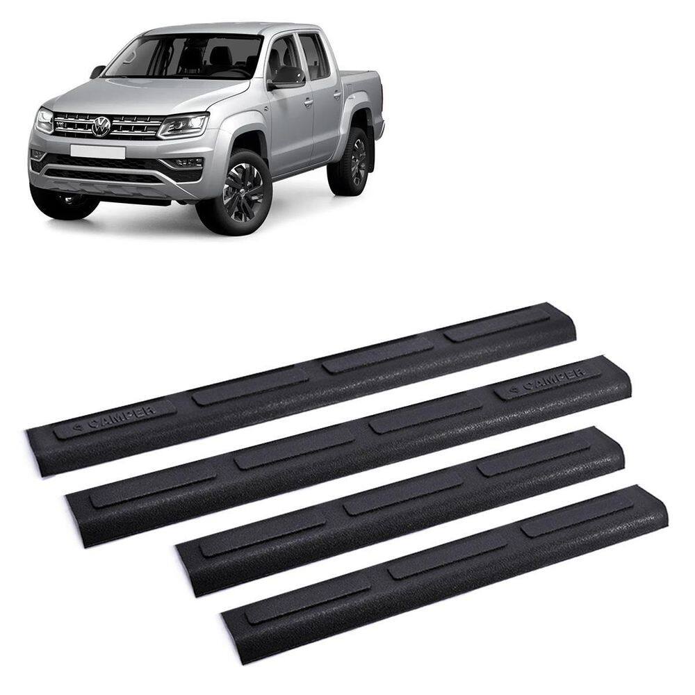 Soleira porta plástico injetado preto amarok dupla