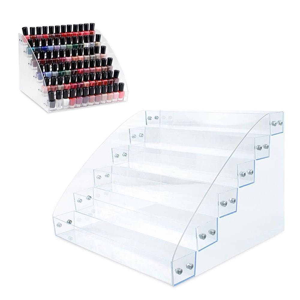 Expositor suporte organizador acrílico esmalte unha multiuso