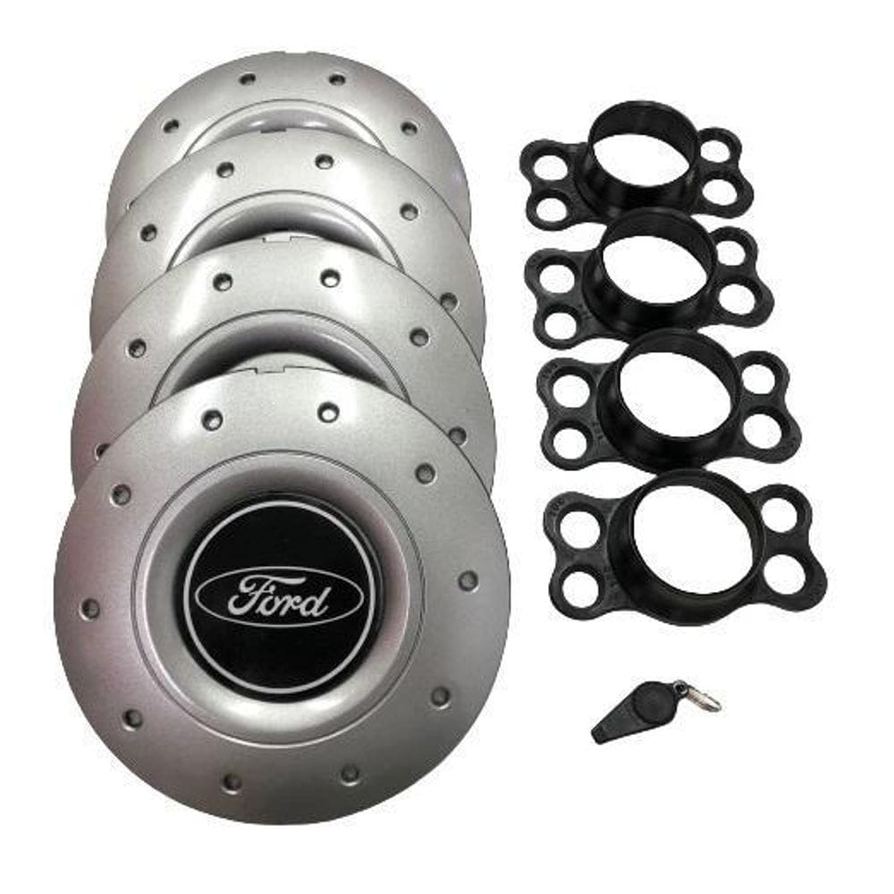 Calotas miollo ford courier aro 14 2002/2012 amarok prata