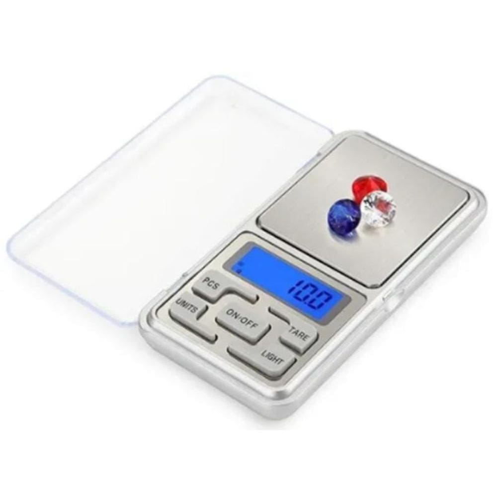 Mini balança digital de bolso alta precisão pesagens de ouro