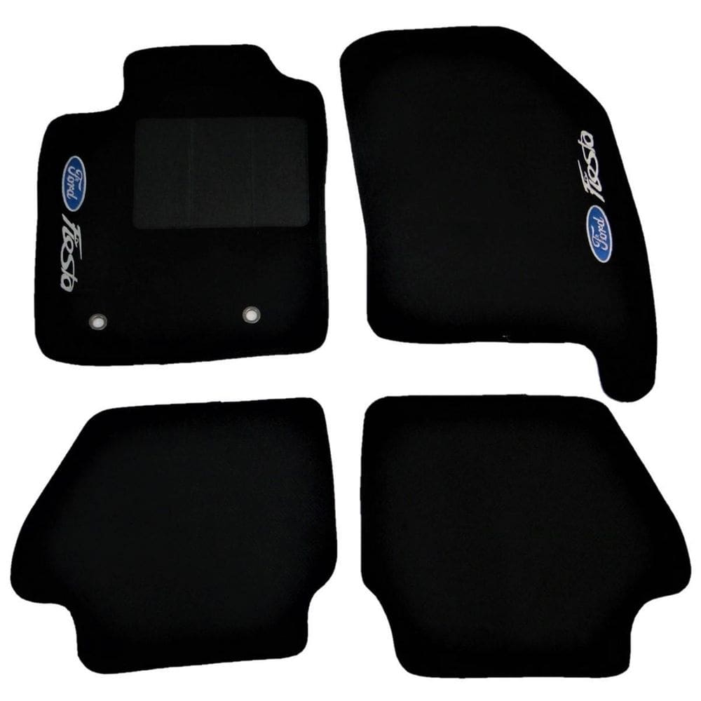 Tapete automotivo ford fiesta hatch carpete luxo