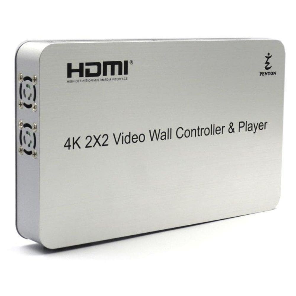 Vídeo wall controller & player 4k - 2x2