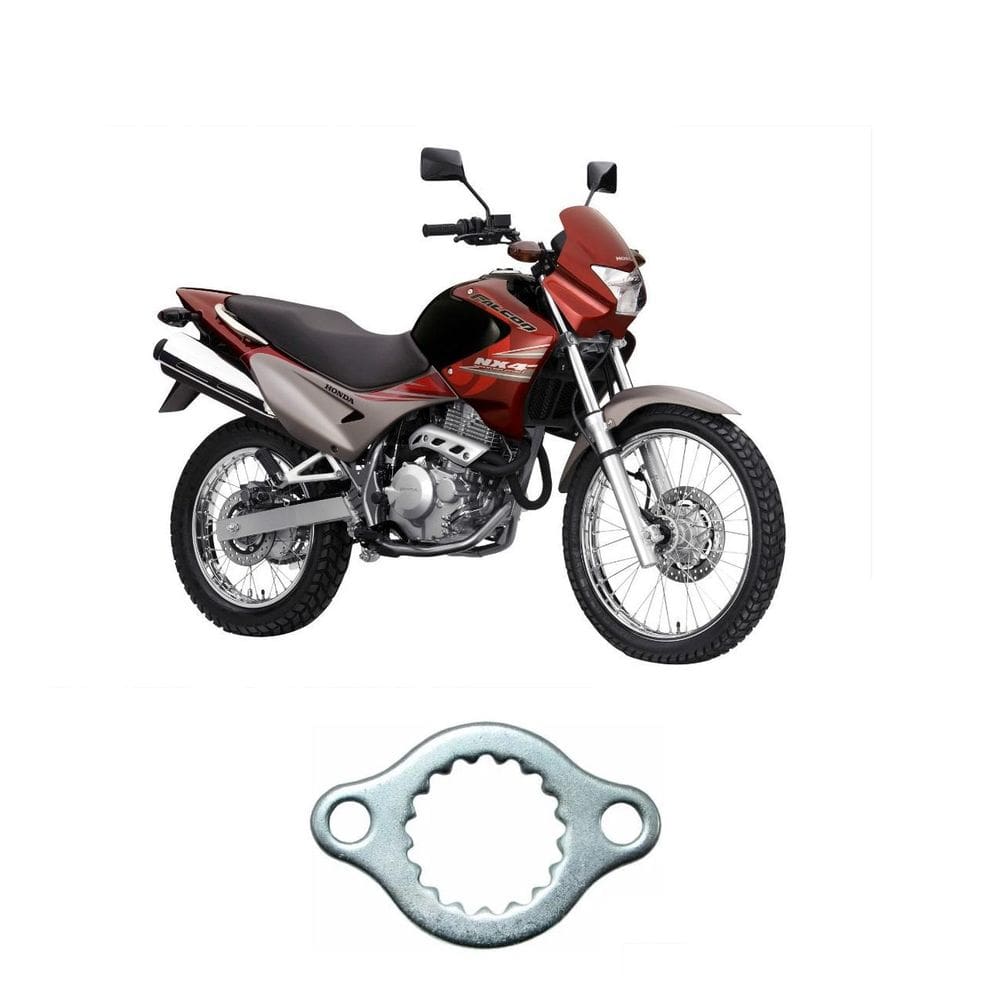 Trava de pinhão moto honda nx 400 falcon