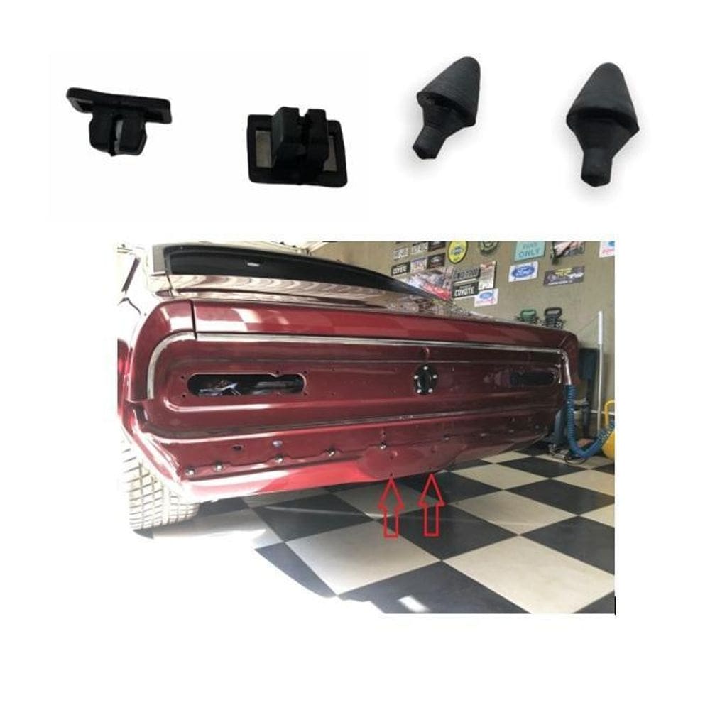 Batente borracha bucha placa traseira ford maverick