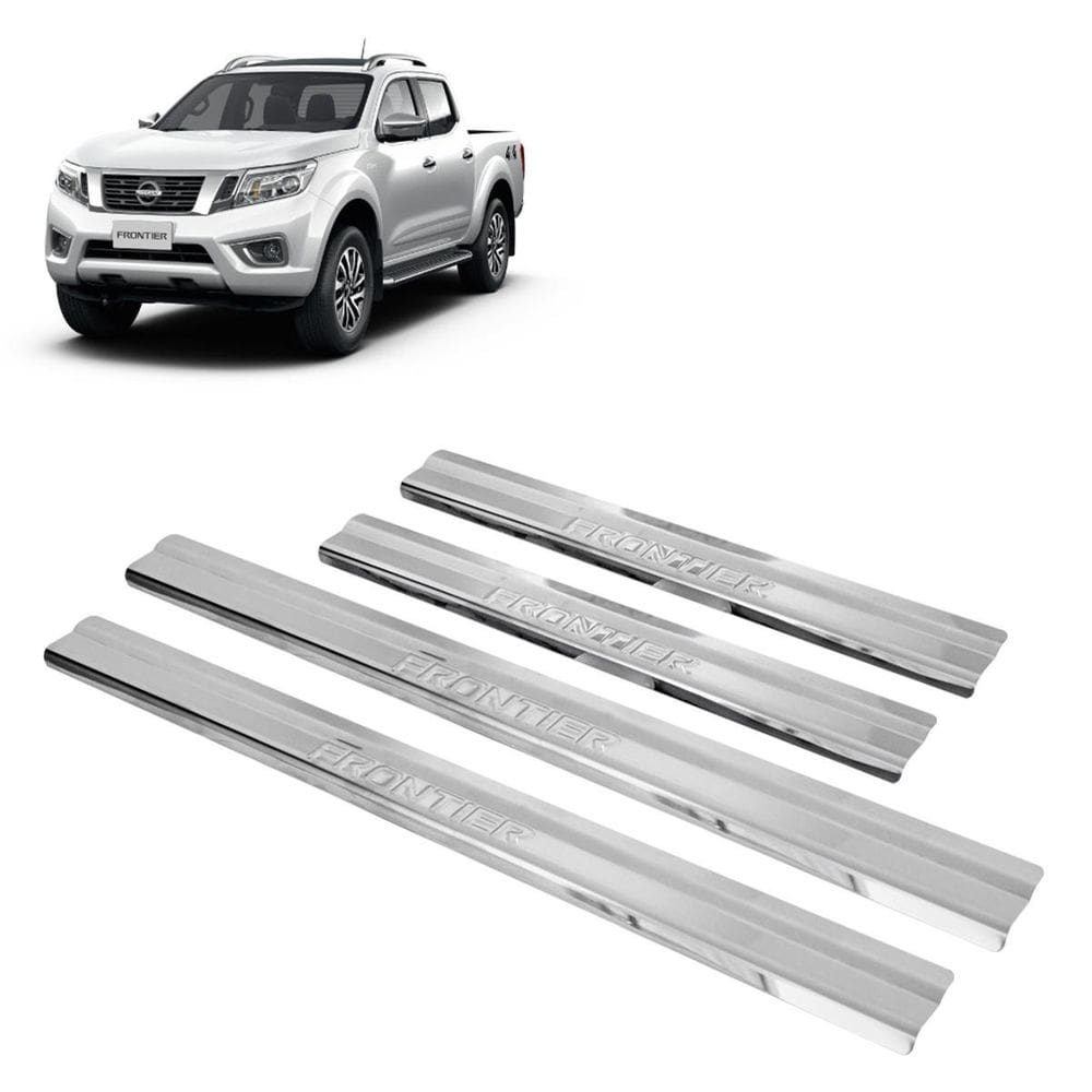 Soleira aço inox 4 portas brasikar frontier 2018