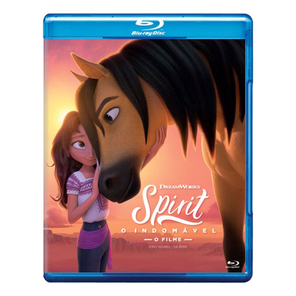 Blu-Ray Spirit O Indomável O Filme