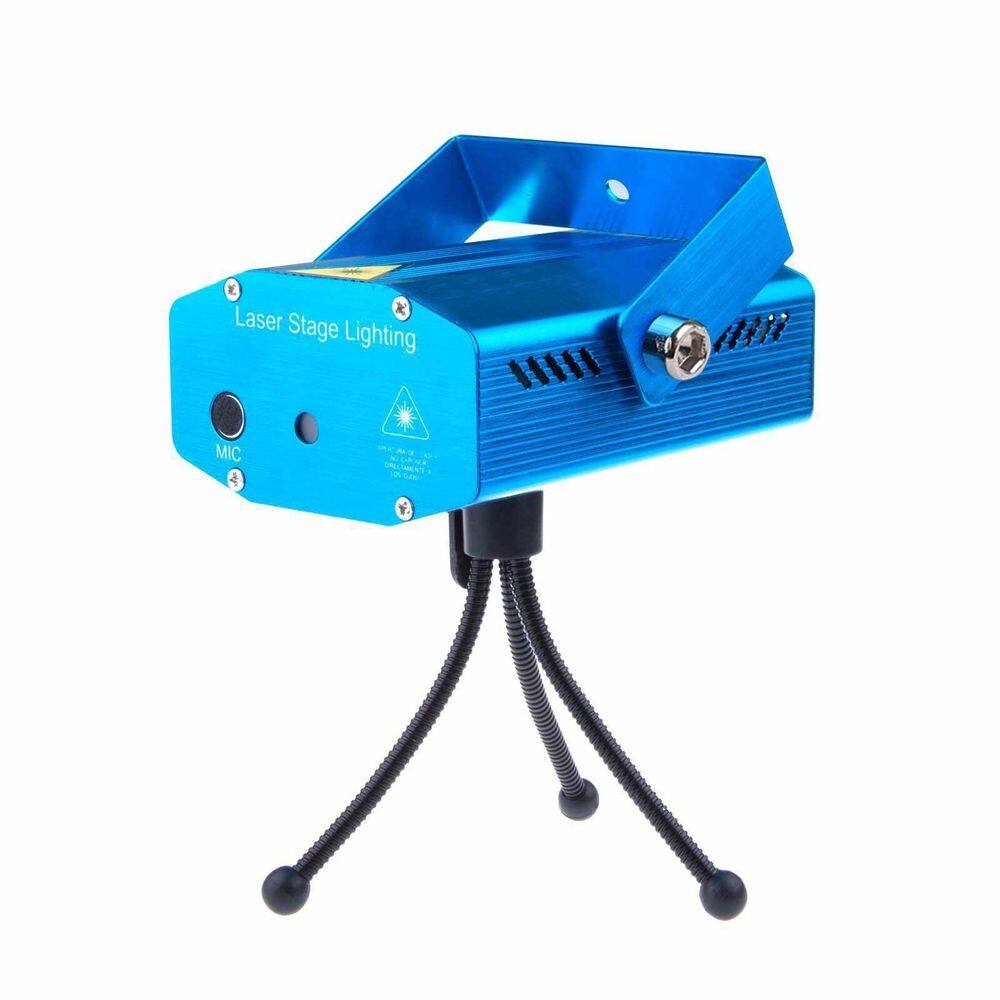 Projetor holográfico canhão laser efeitos luz strobo natal