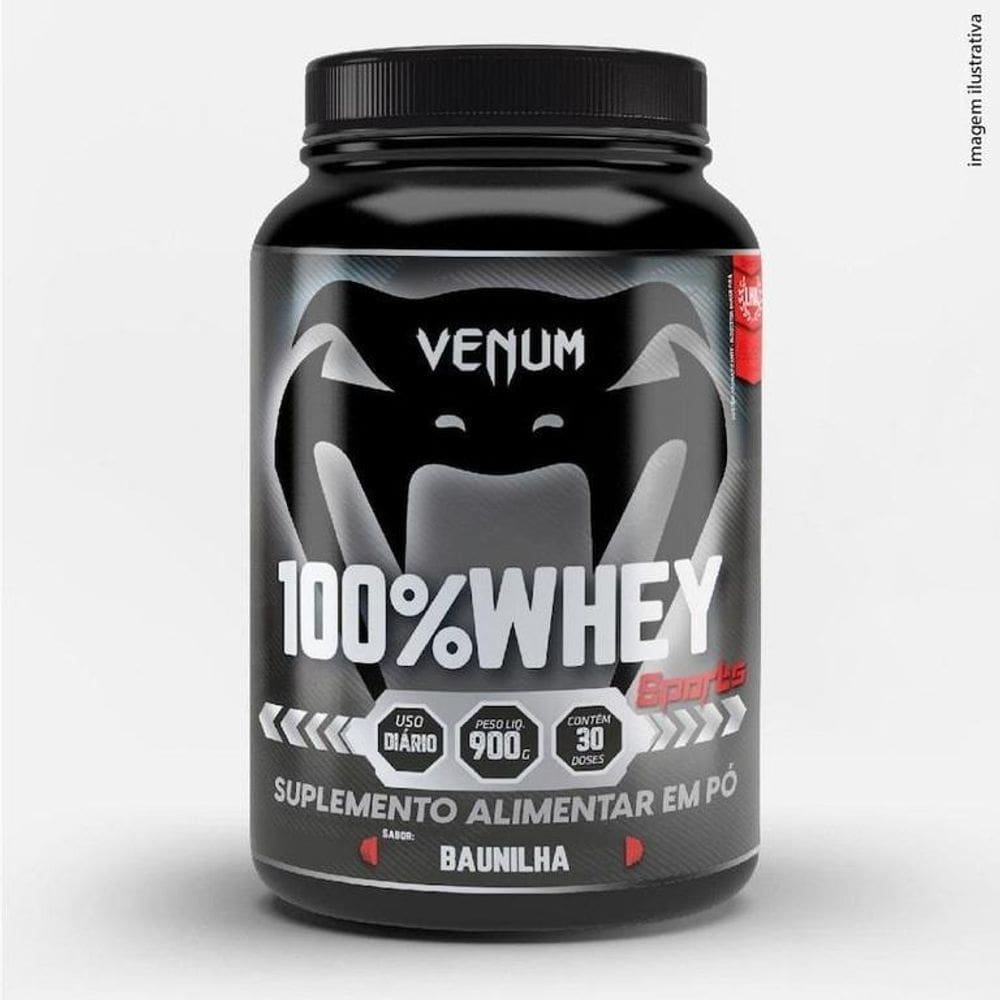 100% Whey Protein 900G Sabor Baunilha - Venum