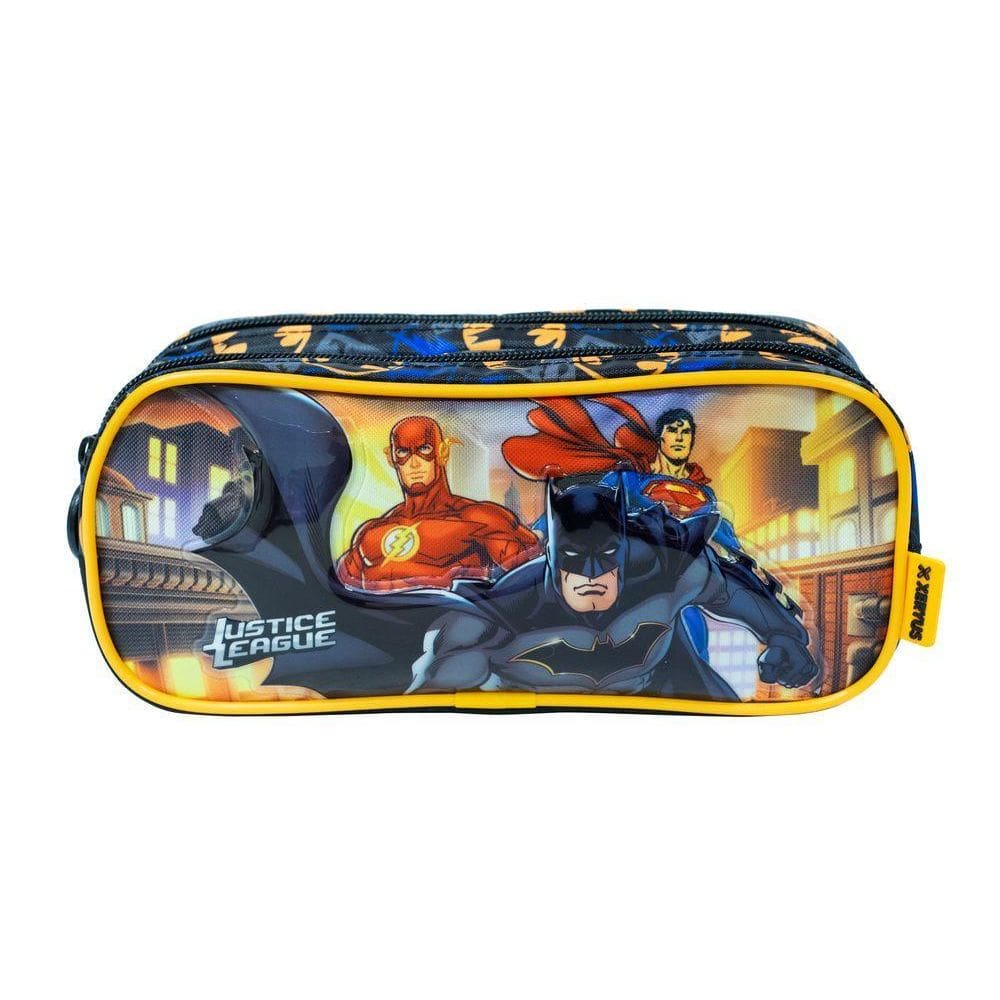 Estojo Duplo Liga Da Justiça R 10745 Xeryus