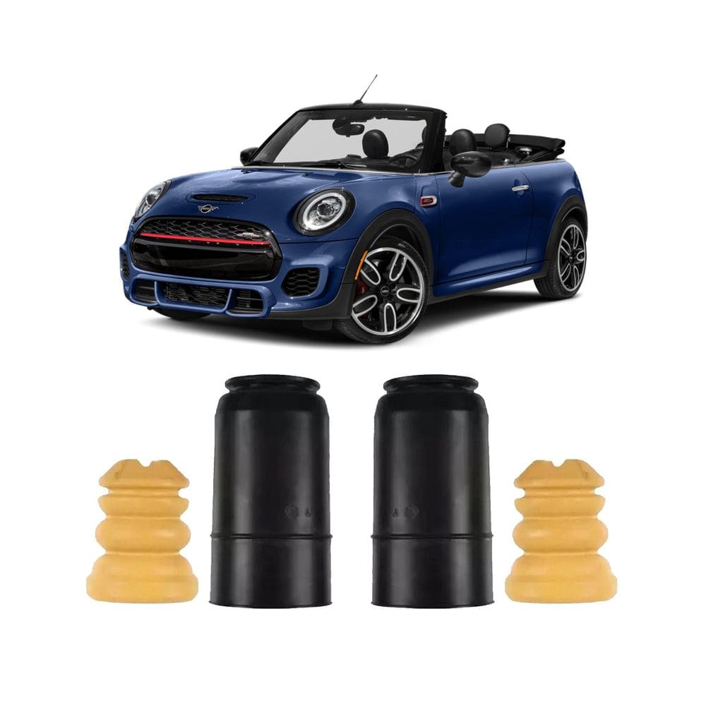Par batente coifa traseiro mini john whorks cabrio 2017 2018