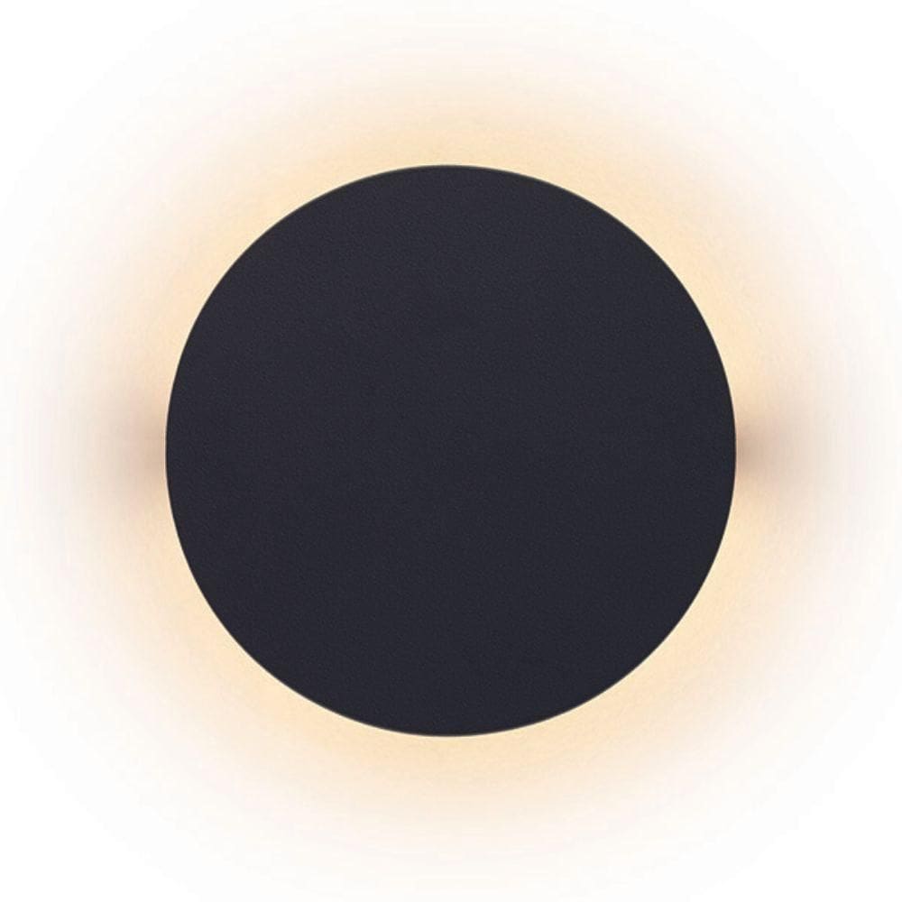 Arandela Plafon Led Taschibra Luna 150 10w 2700k Luz Quente Bivolt Preto