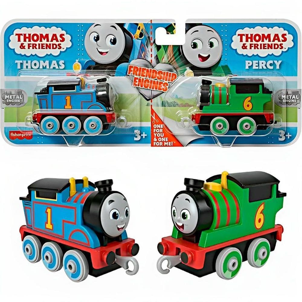 Brinquedo Trenzinho Thomas E Percy Hmk50 - Fisher Price