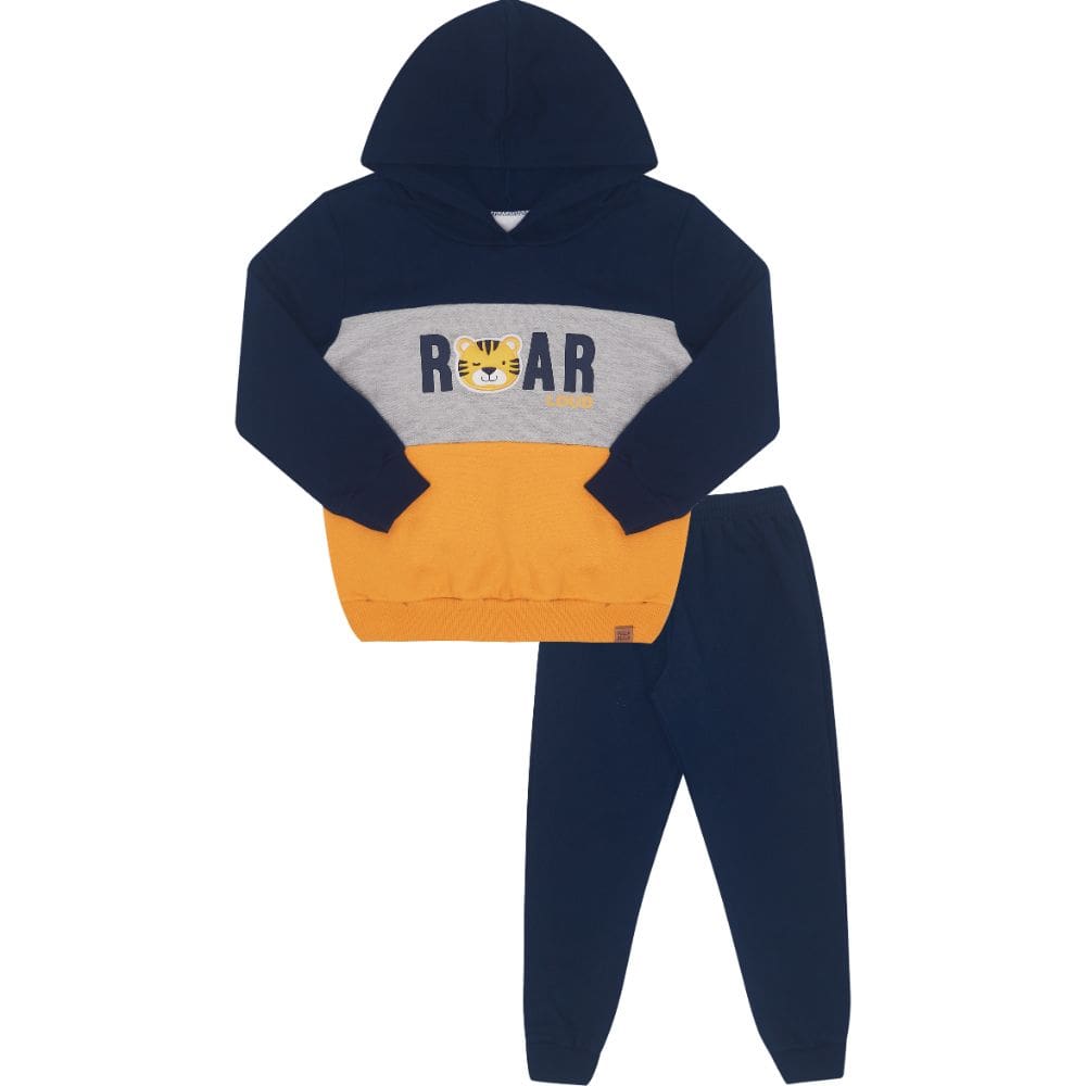 Conjunto Moletom Menino com Capuz Pulla Bulla Ref. 50275