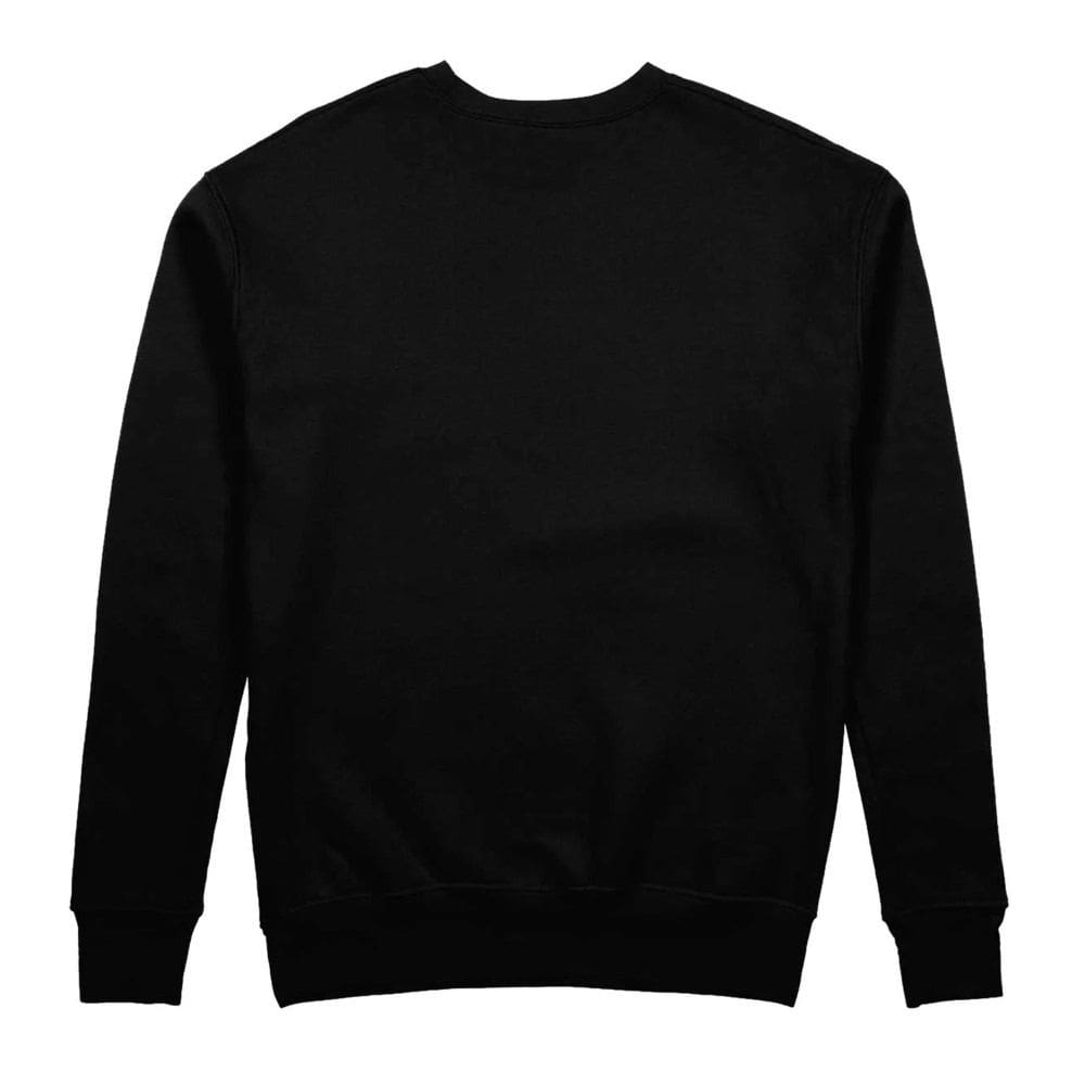 Moletom Gola Careca Algodao Flanelado Liso Masculino Fechada Sem Bolso Sem Capuz Confortavel Treino