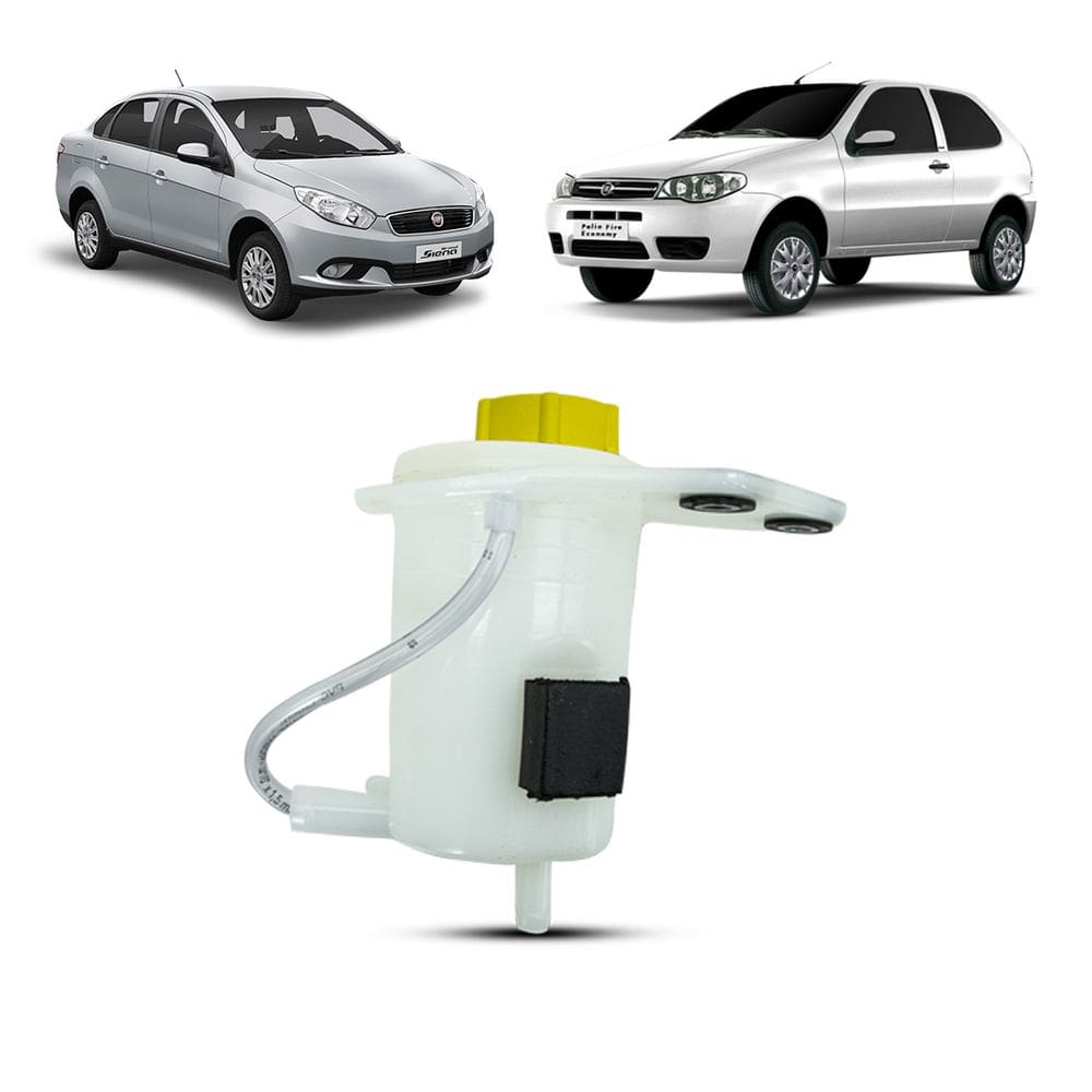 Reservatório de Óleo Direção Hidráulica Fiat Palio Siena Strada 1996 até 2019 - Todos os Modelos
