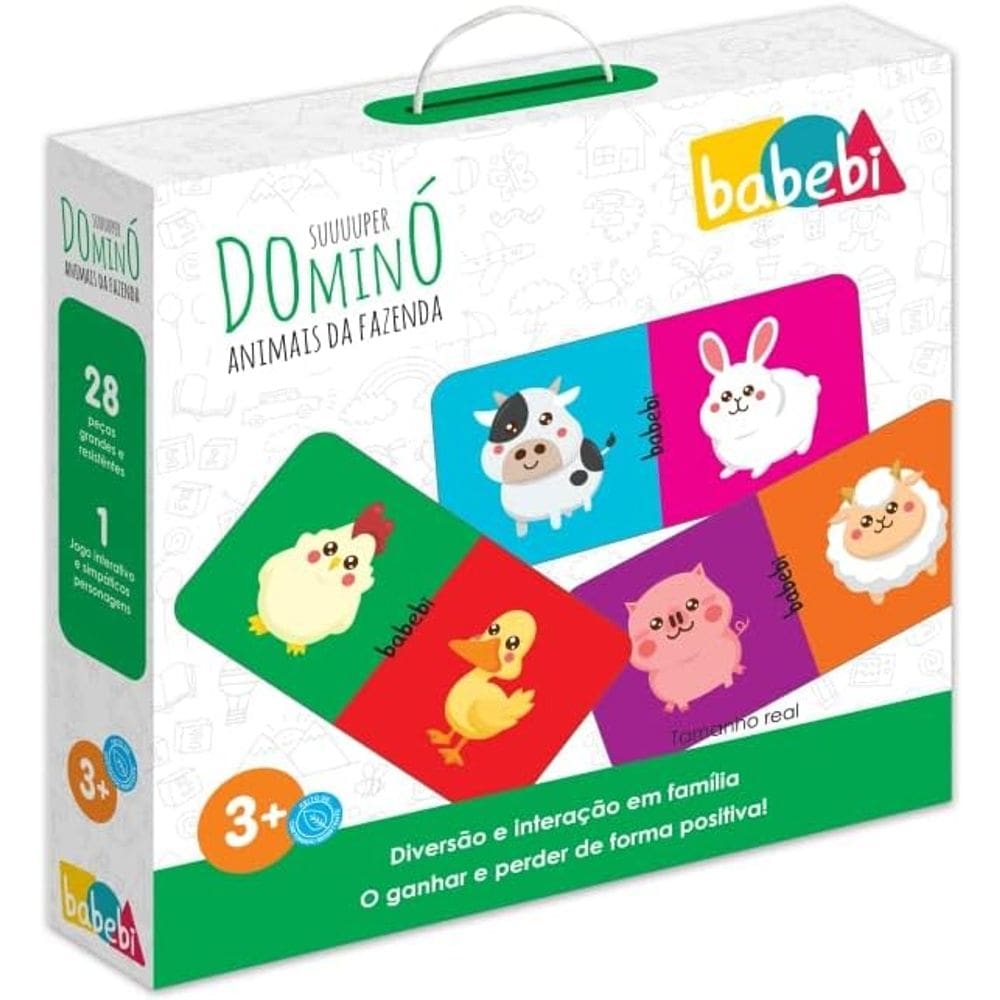 Super Dominó Animais da Fazenda