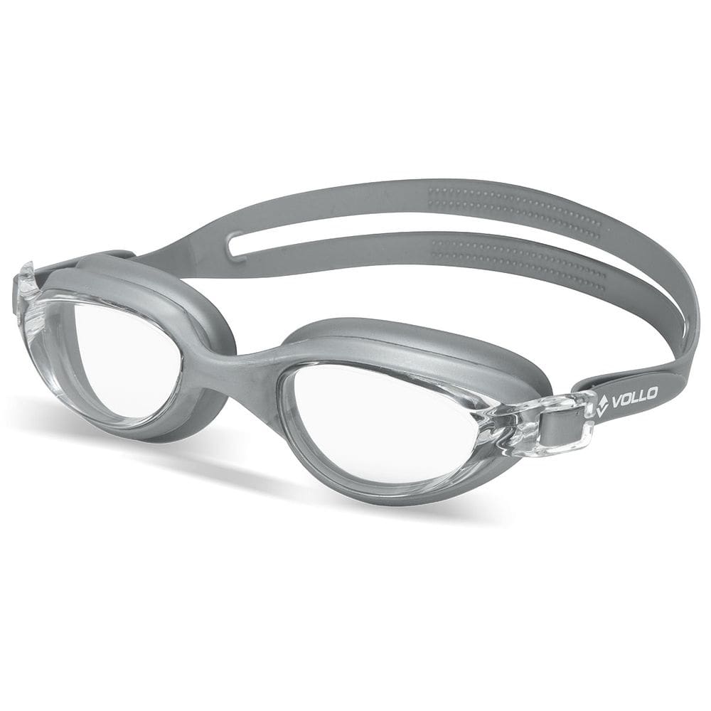 Óculos de Natação Wide Vision Adulto Proteção UVA UVB Silicone Flexível Vollo