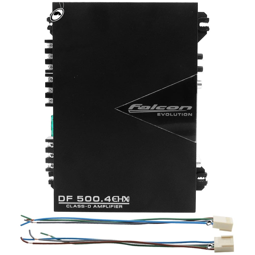 Módulo Amplificador Falcon DF 500.4EHX Digital 500W RMS 4 Canais