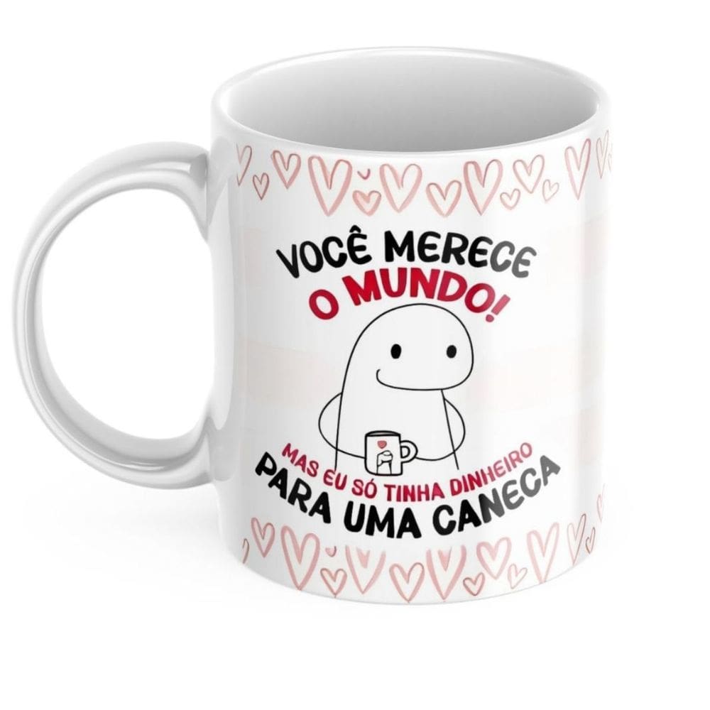 Caneca Xicara Engraçada Flork Divertida Presente Criativo
