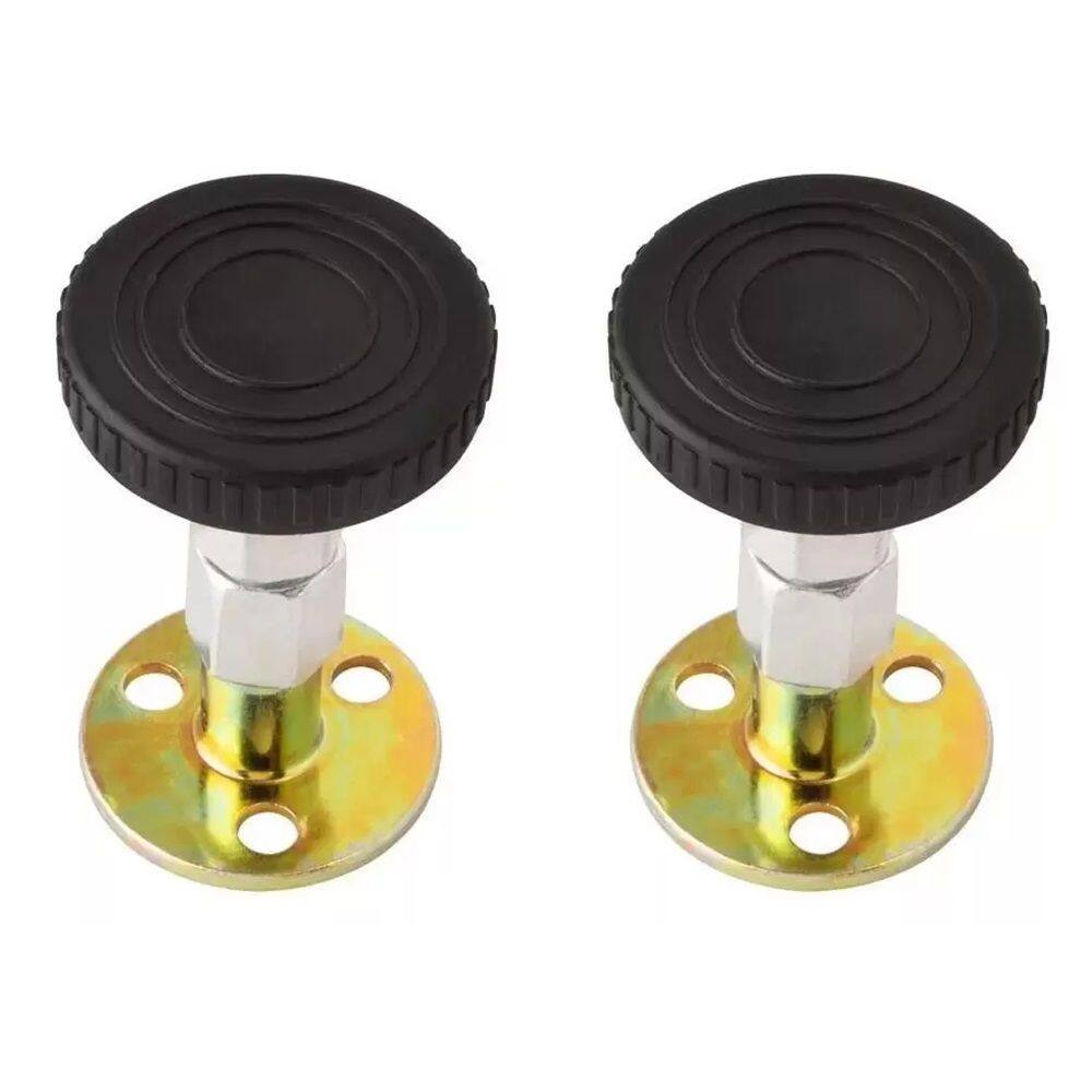 2PCS Estabilizador Moveis Metal Borracha Adesivo Ajustavel Facil Instalar Armarios Guarda Roupas Camas