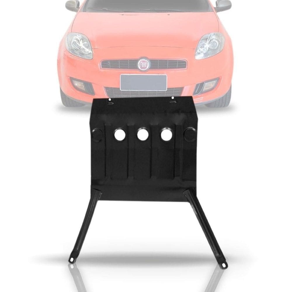 Protetor carter peito de aço fiat bravo 1.8 2011 2012 2013