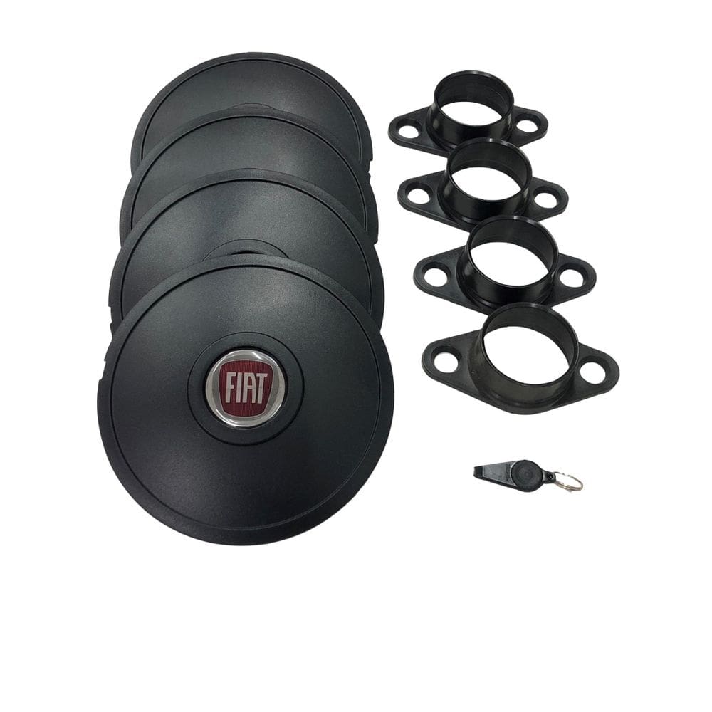 Calotas miollo fiat novo uno aro13 2010/16 tradicional preto