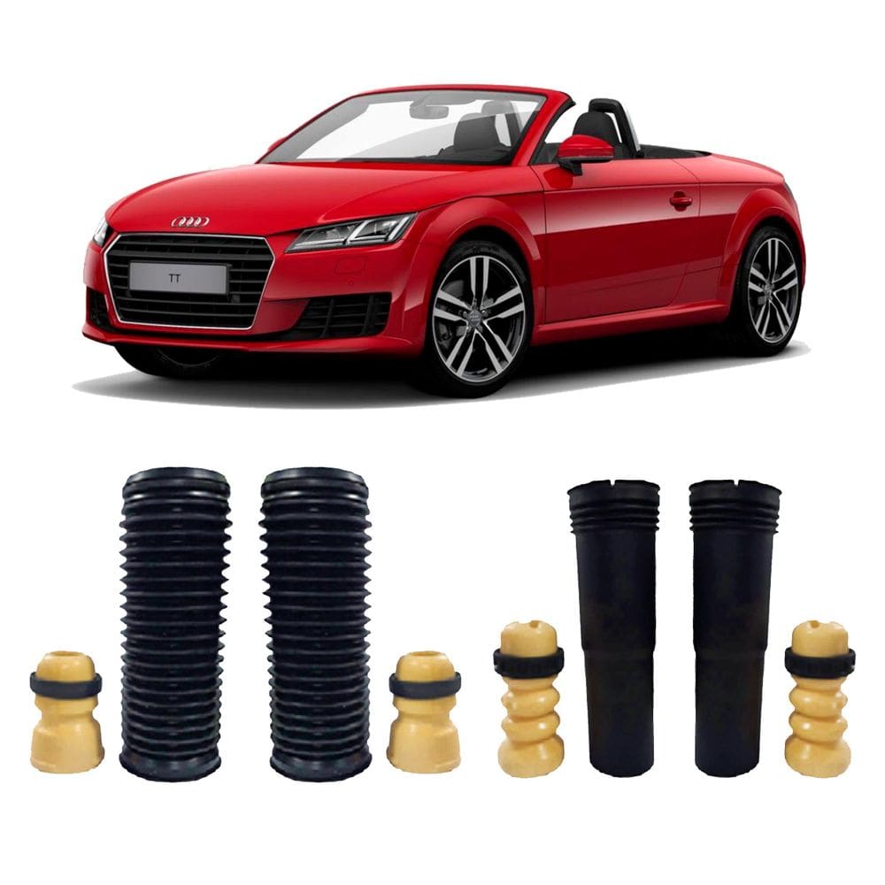 4 kit reparo batente suspensão audi tt roadster 2015 2016 17