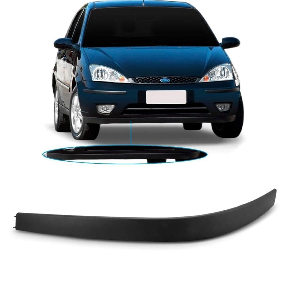 Spoiler parachoque dianteiro focus 2004 2005 2006 2007 2008