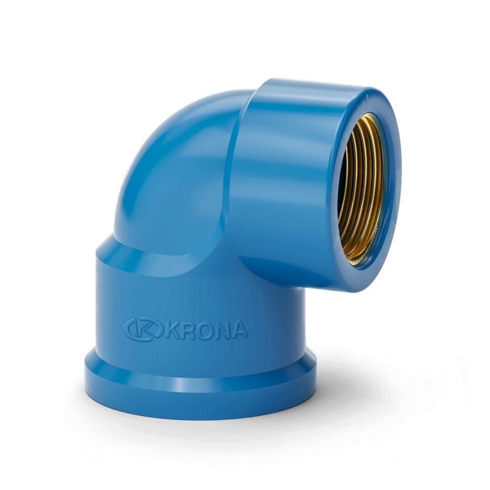 Joelho 25Mmx1/2 90G C/Bucha Latao - Krona