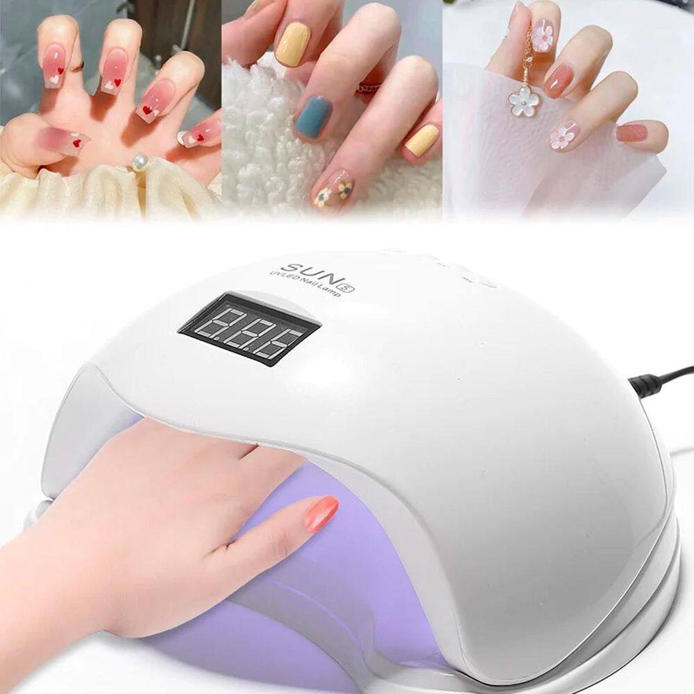 Uv led gel mini unha cor 110v/220v bivolt secador