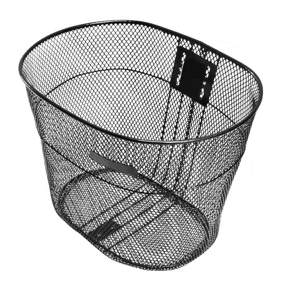 Cesta Grande Aramada Preta Para Aro 26