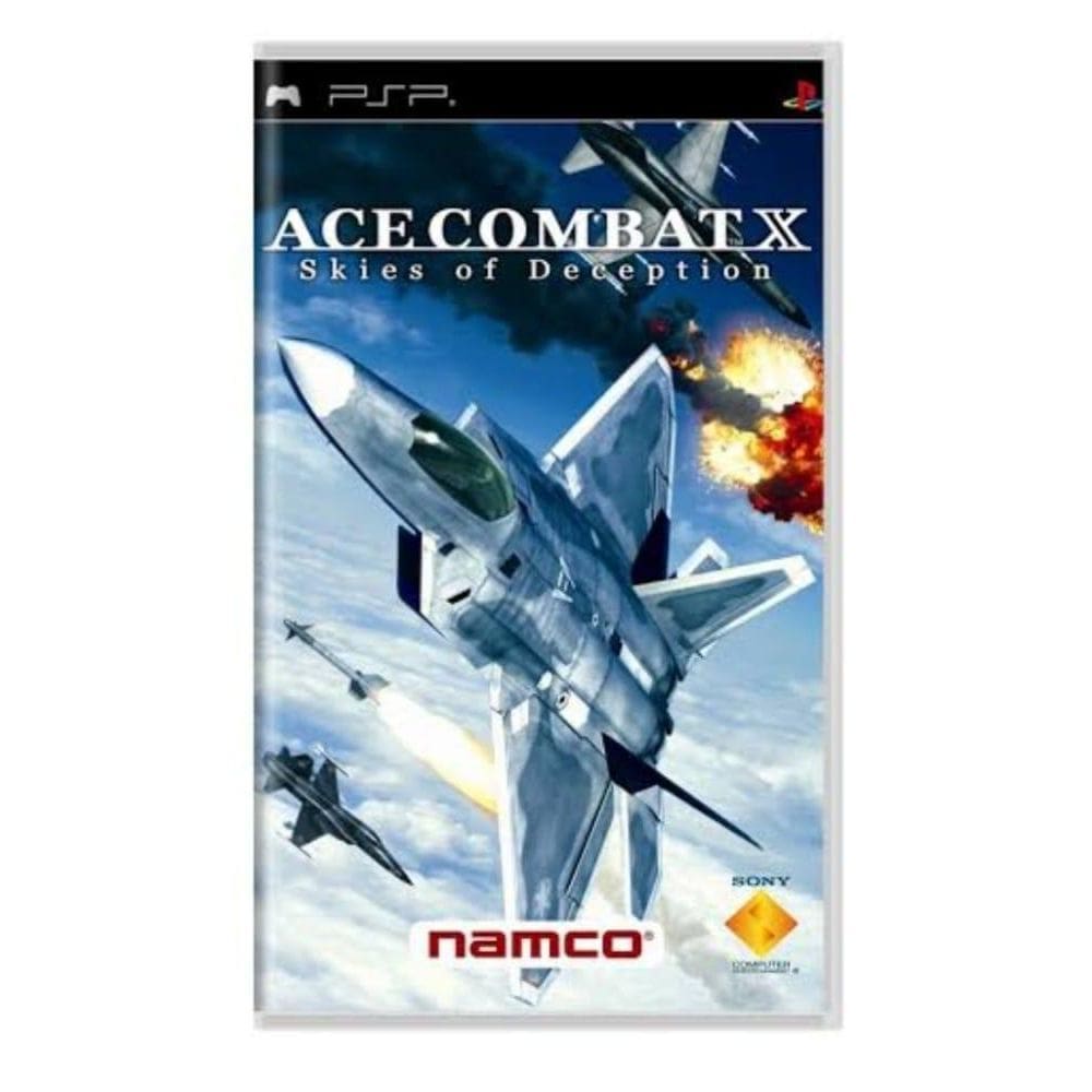 Jogo ace combat skies of deception psp
